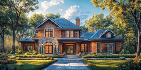 商业门住宅外观