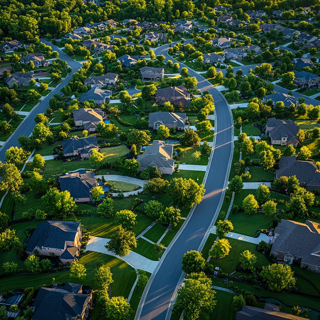 大房子周围环境