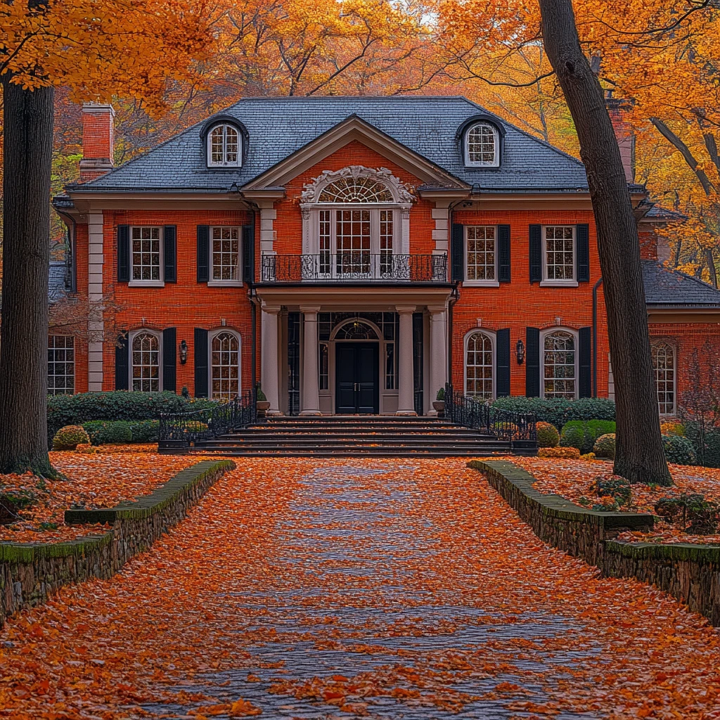 美式秋日豪宅