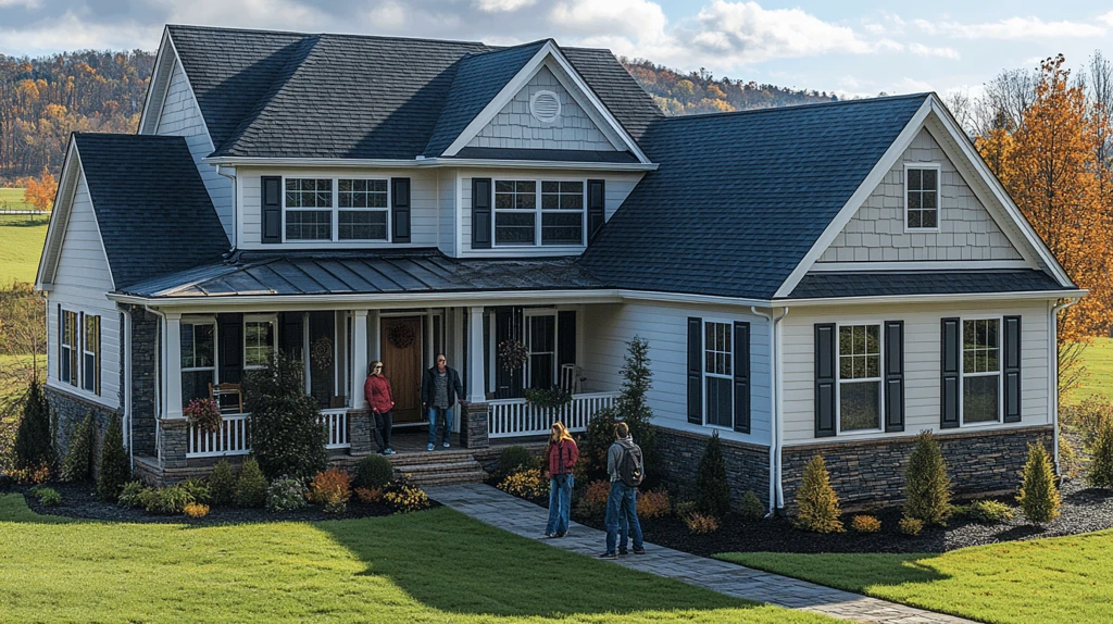 传统房屋翻新效果