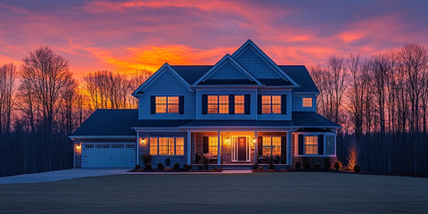 水岸豪宅交易场景