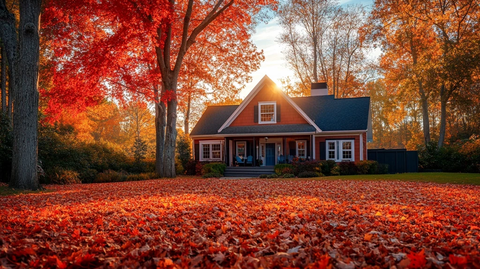 秋日温馨家庭聚会