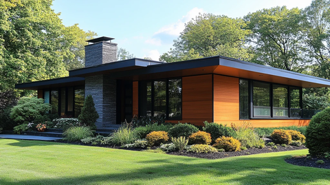 铝制外墙均匀线条