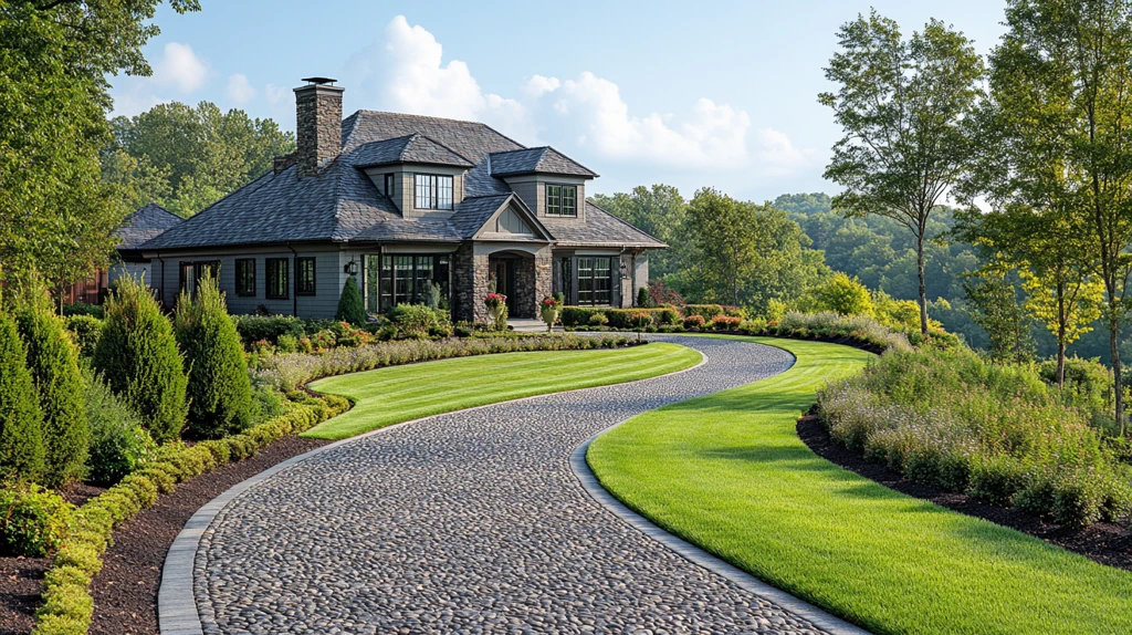 灰色房屋阳光蓝天