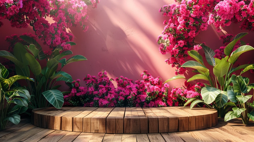 热带花卉产品展示