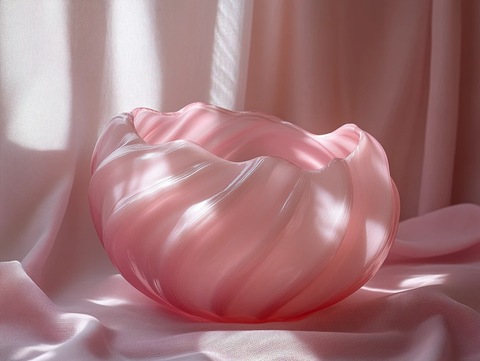 浅粉背景产品照