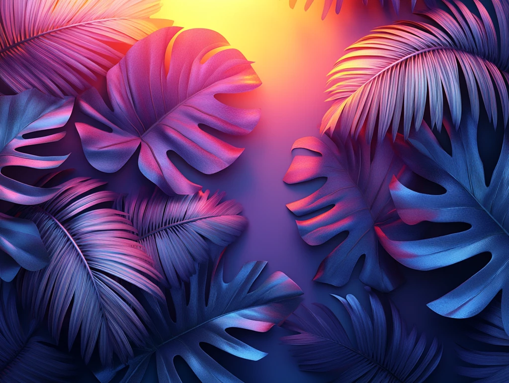 夏日节庆热带风