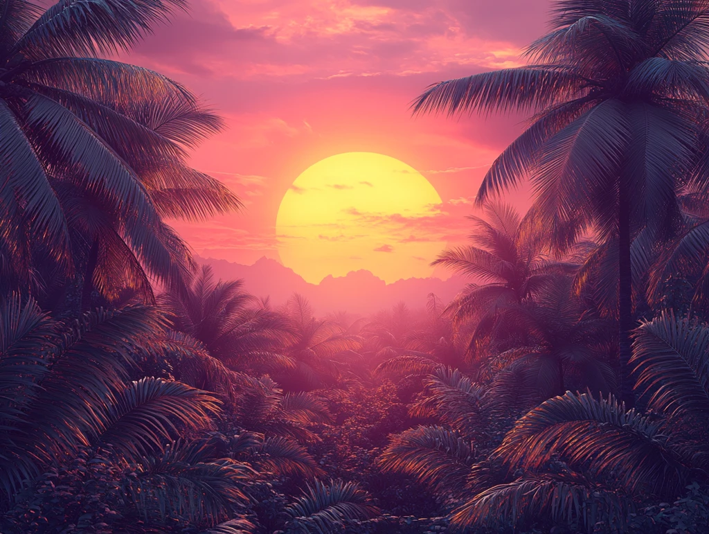 夏日节庆热带风