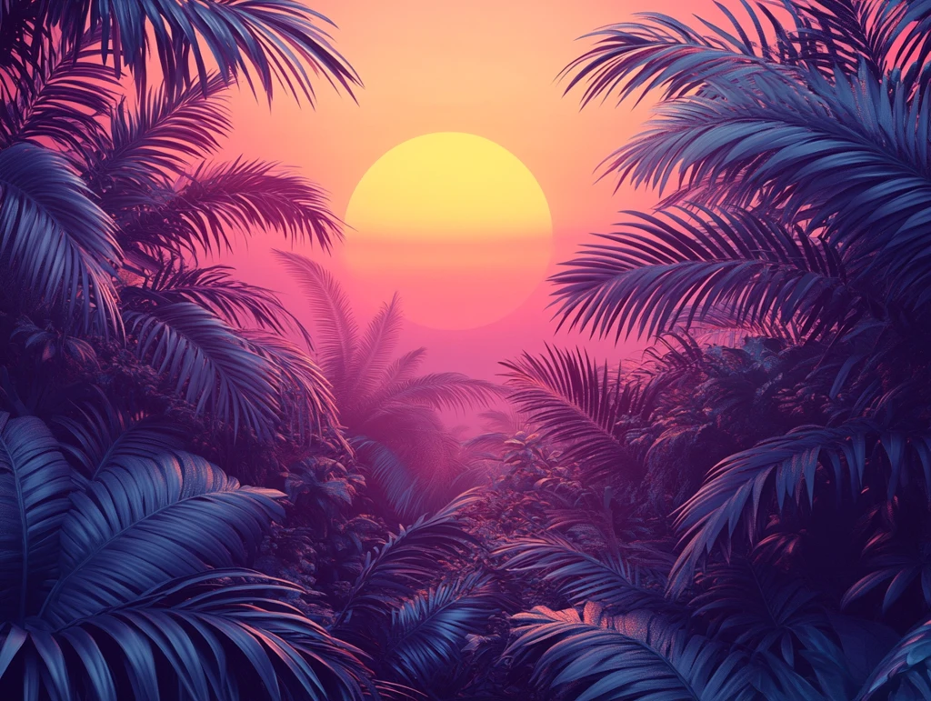 夏日节庆热带风