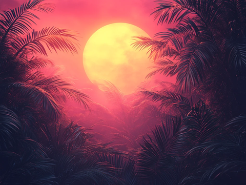 夏日节庆热带风