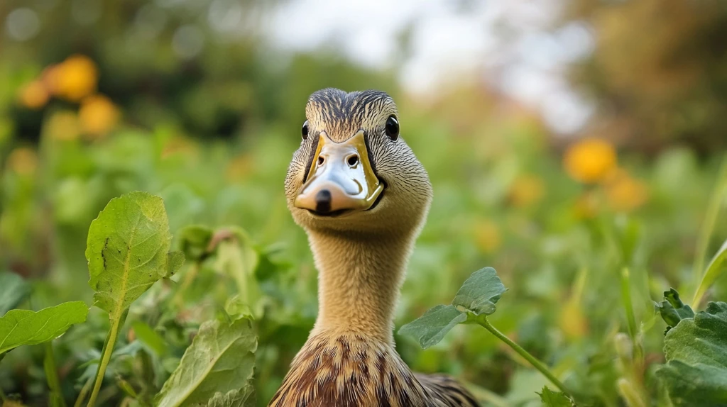 高清鸭特写