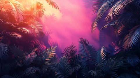 紫色粉色渐变墙面