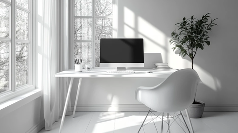 空白桌面摄影图