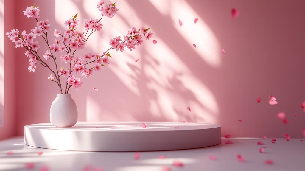 樱花平台背景图
