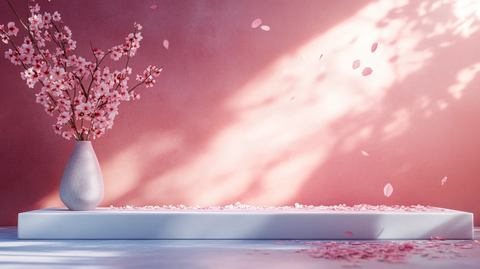 樱花平台背景图