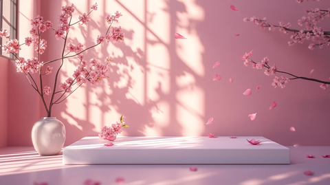 樱花平台背景图