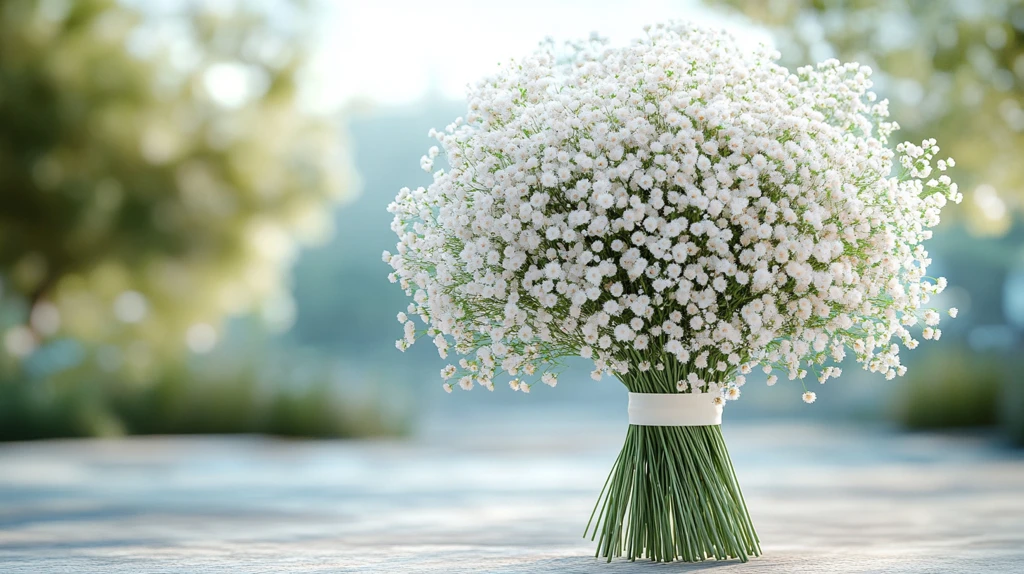 白色模糊婚礼背景