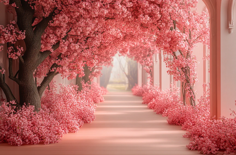 樱花婚礼拱门
