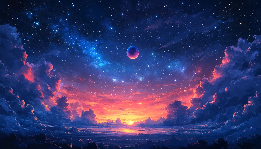 星空星球无缝图