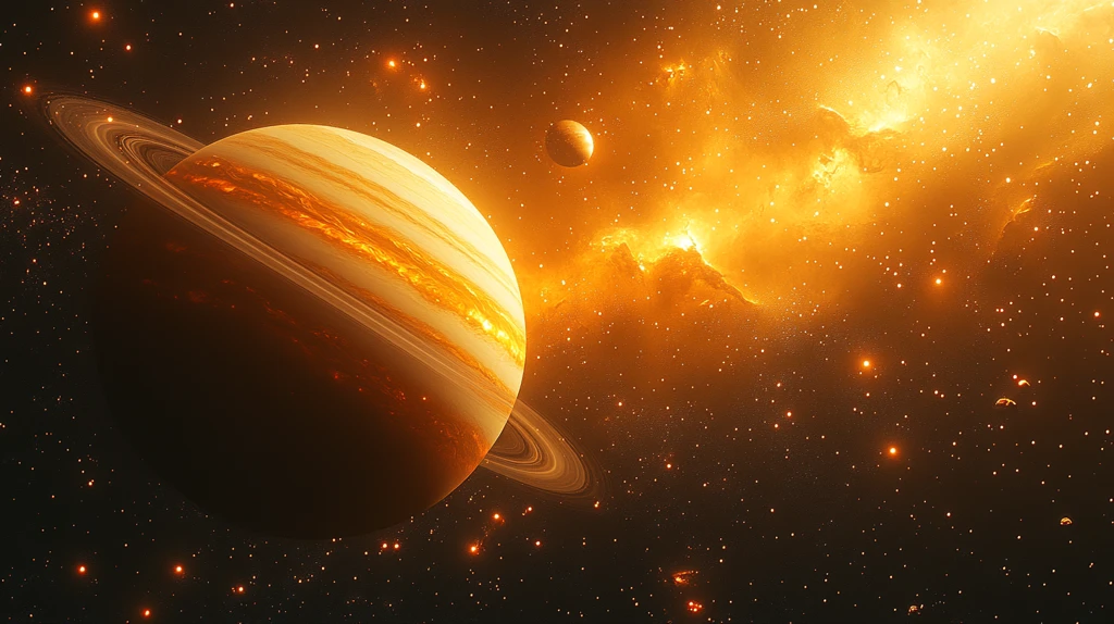 巨行星环星背景