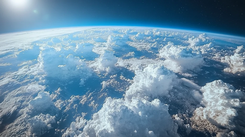 卫星轨道运行图