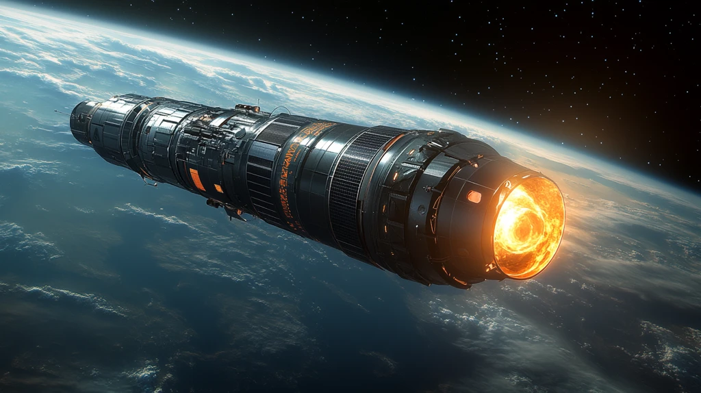 卫星绕地球轨道运行