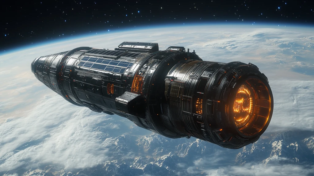 卫星绕地球轨道运行