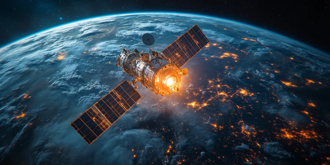 地球卫星动态图