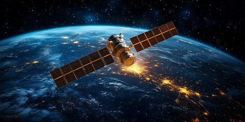 地球卫星动态图