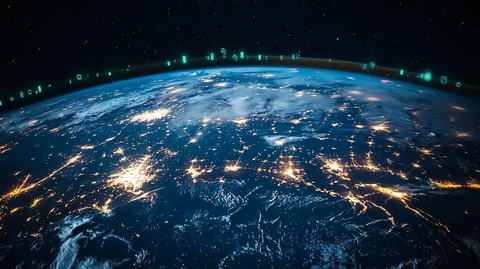 卫星与全球数据节点