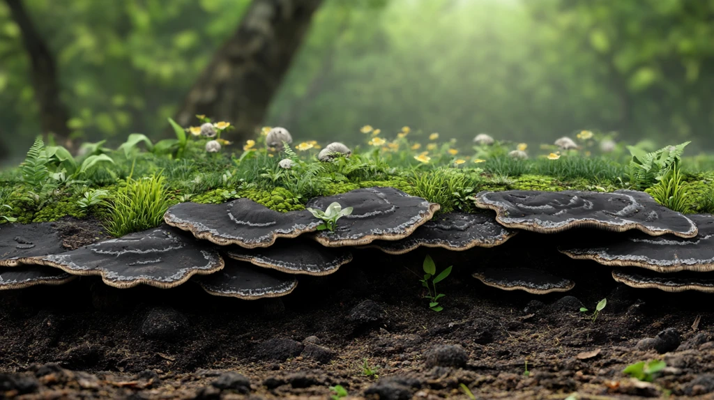 唯美森林野生菌