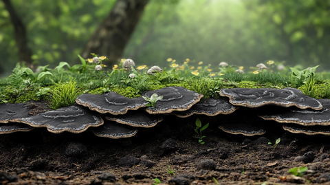 唯美森林野生菌