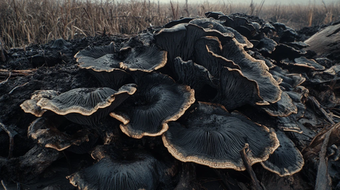 菌盖粘滑的木腐菌