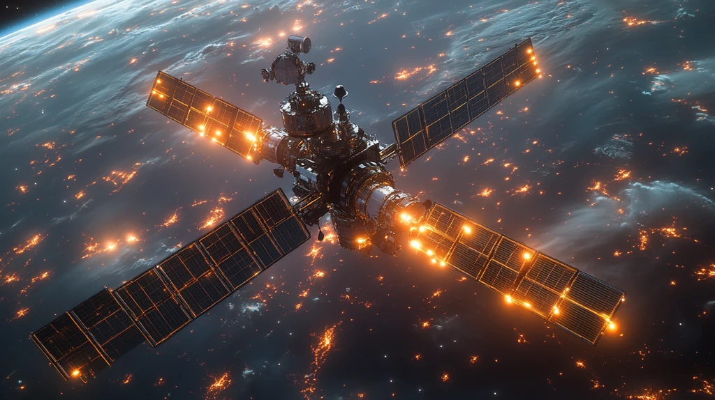 信标灯与卫星连接