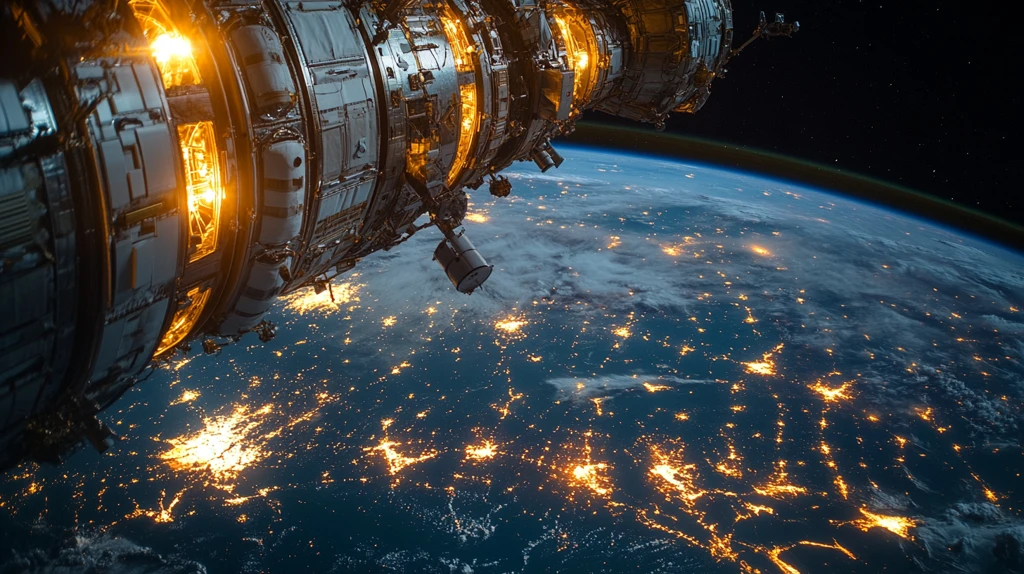 信标灯与卫星连接