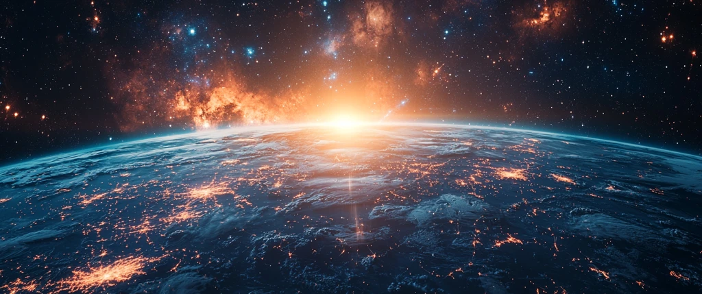 卫星数字连接背景