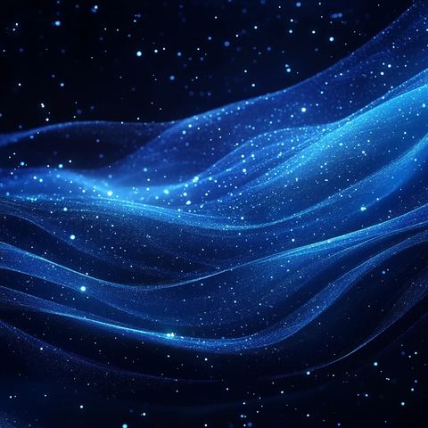 蓝色梦幻星光