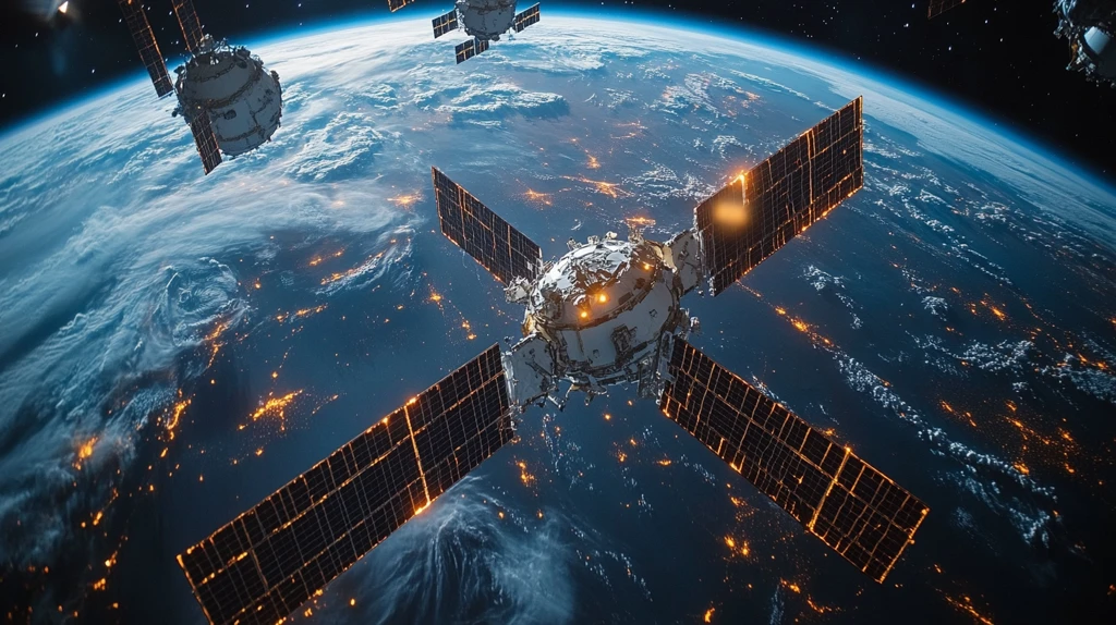 北斗卫星导航系统分布