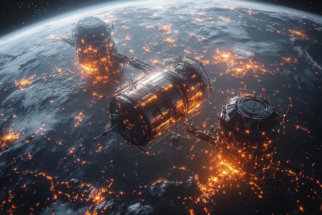 卫星科技宇宙轨道