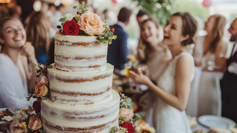 婚礼蛋糕塔大蛋糕