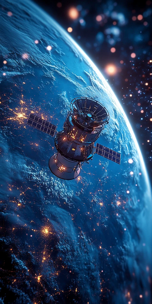 卫星地球坐标网格