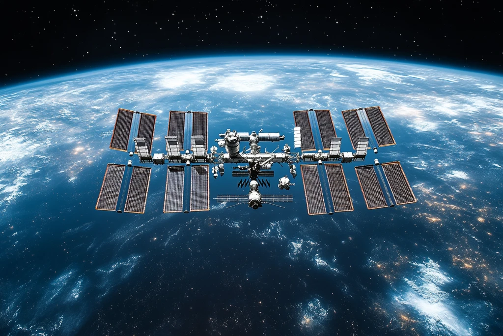 国际空间站结构展示