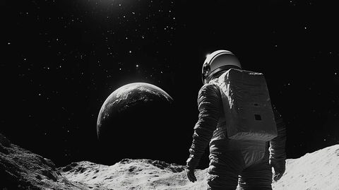 太空中的宇航员