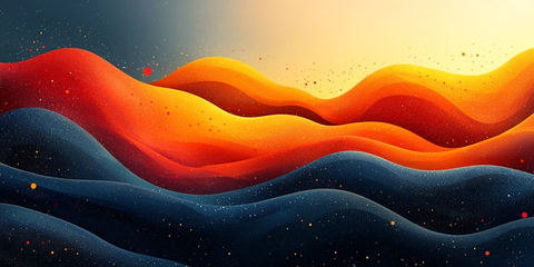 简约抽象矢量艺术