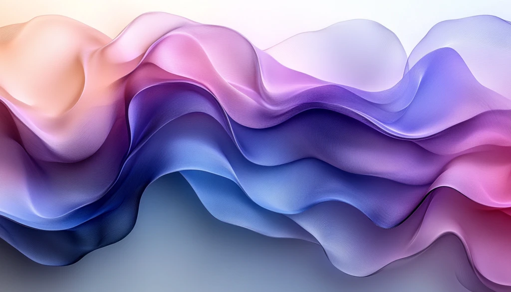 蓝紫灰曲线设计