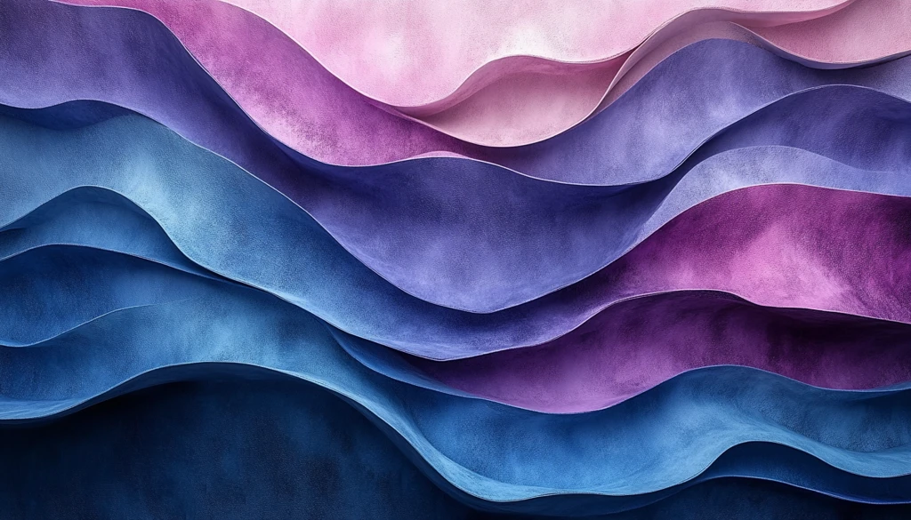 蓝紫灰曲线设计