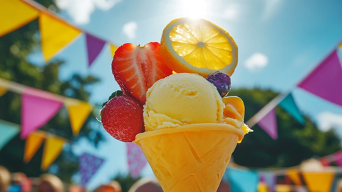 夏日里的冰淇淋