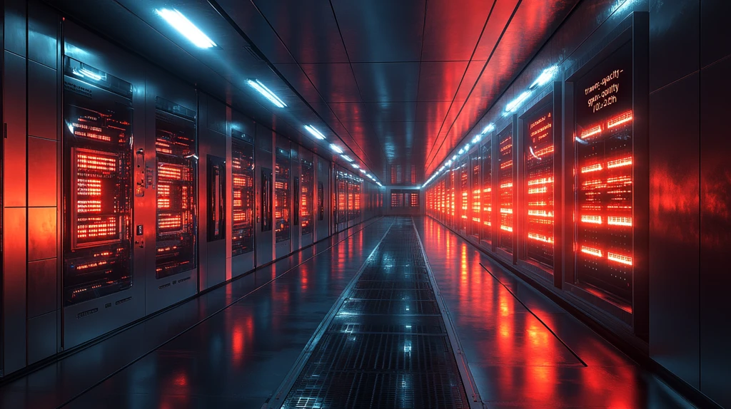 数据中心忙碌场景