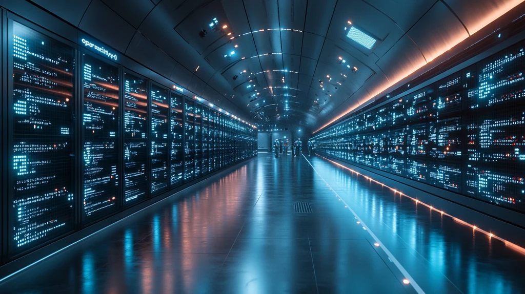 数据中心忙碌场景