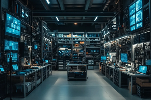 高科技仓库存储